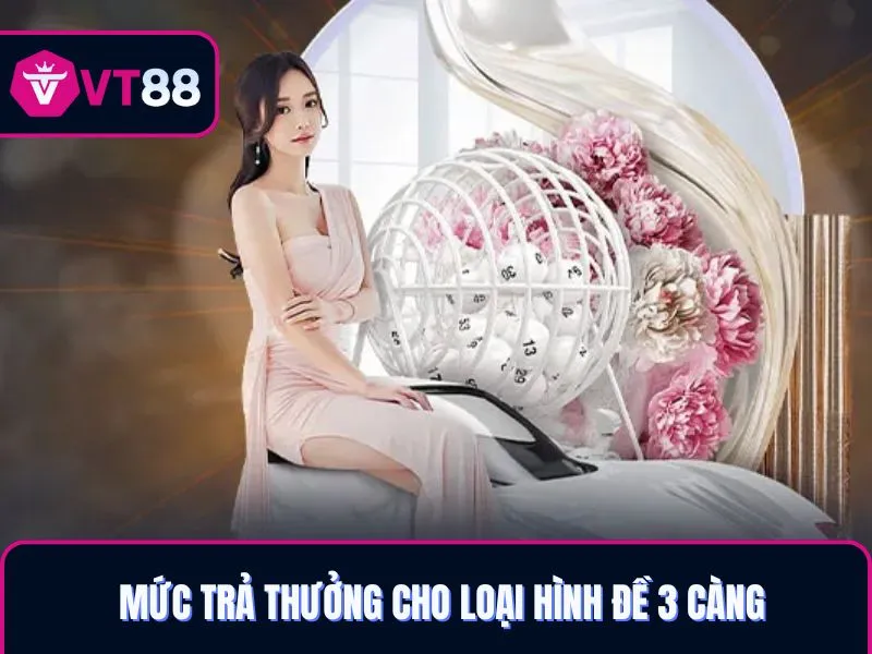 Hiểu rõ mức trả thưởng cho loại hình đề 3 càng VT88