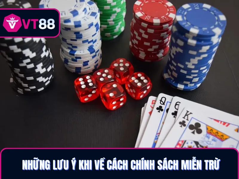 Các điều cần chú ý trong chính sách miễn trách nhiệm