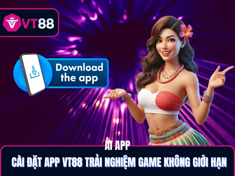 Cài đặt app VT88 trải nghiệm game không giới hạn
